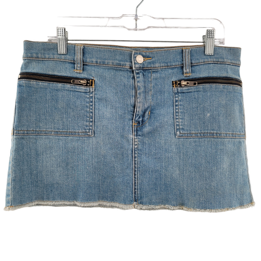 Tommy Jeans Denim Mini Skirt Size 11 Y2K 2000s